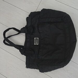 MARC JACOB black Quilted Tote Bag Perfect For Diaper Bag- Traveling!